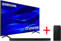 Samsung 65” UHD 4K Smart TV &amp; Samsung B-Series HW-B750D 5.1ch Soundbar with Sub Woofer - Click for more details