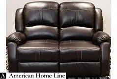 Lorraine Bel-Aire Deluxe Reclining Loveseat&#160; in Mocha - Click for more details