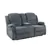 Crawford Recliner Livingroom Set in Gray Chenille Includes: Sofa, Loveseat, Chair